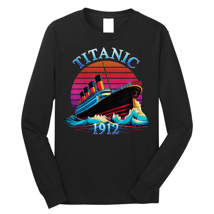 TITANIC 1912 HISTORY COMMEMORATIVE Long Sleeve Shirt