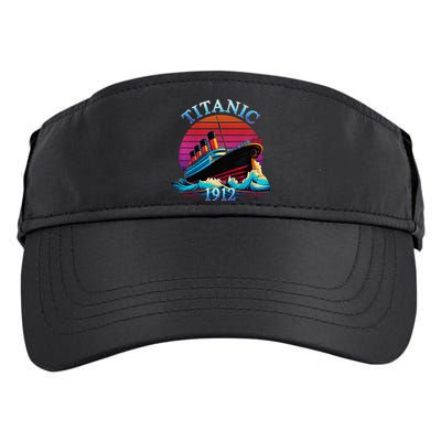 TITANIC 1912 HISTORY COMMEMORATIVE Adult Drive Performance Visor