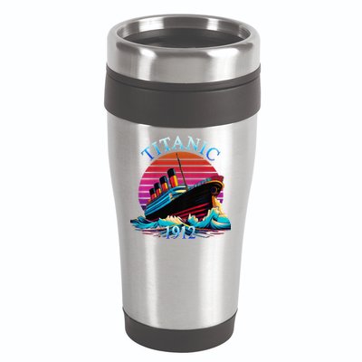 TITANIC 1912 HISTORY COMMEMORATIVE 16oz Travel Tumbler