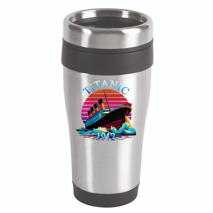 TITANIC 1912 HISTORY COMMEMORATIVE 16oz Travel Tumbler