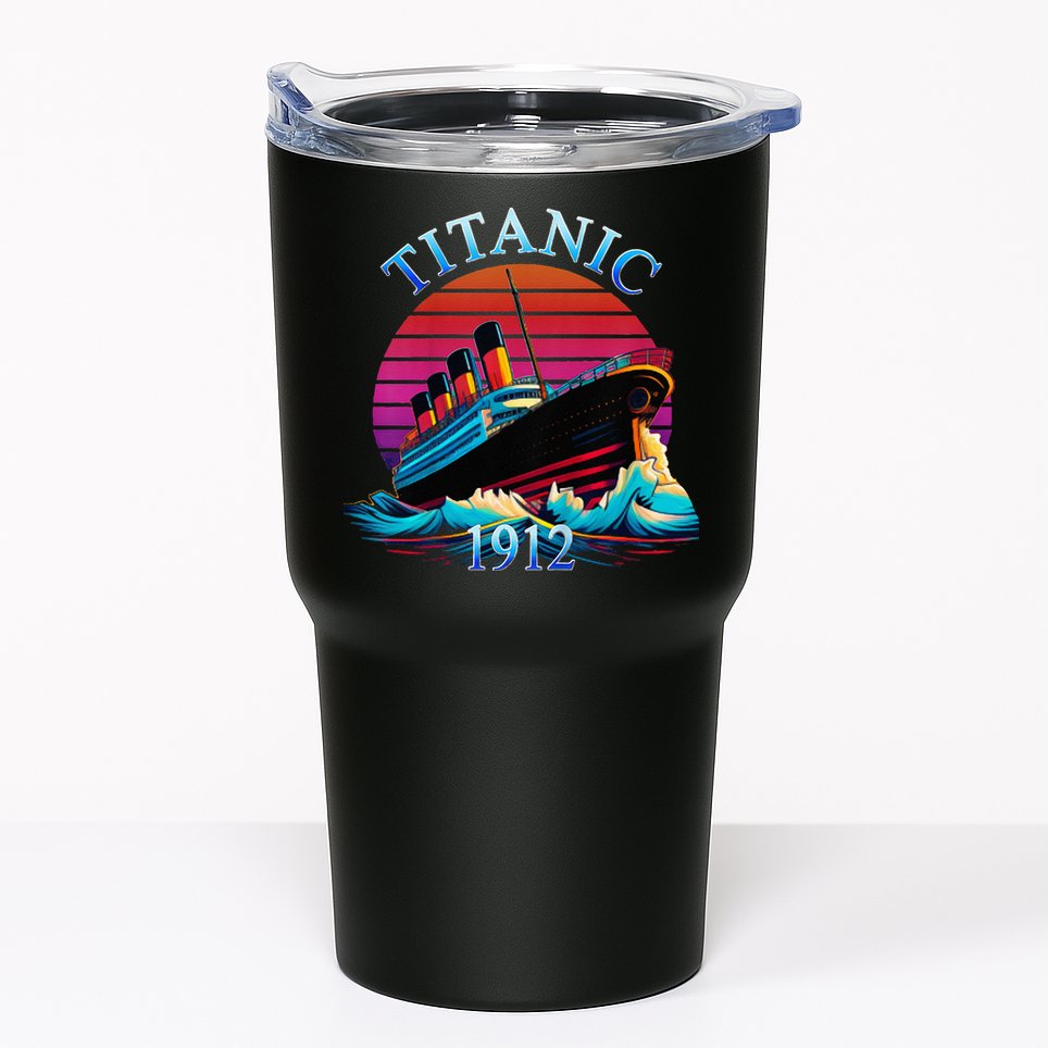 TITANIC 1912 HISTORY COMMEMORATIVE Tumbler