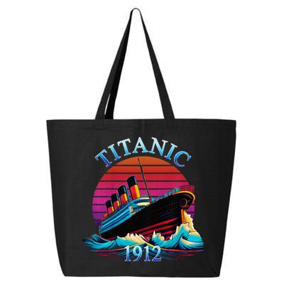 TITANIC 1912 HISTORY COMMEMORATIVE 25L Jumbo Tote