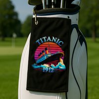 TITANIC 1912 HISTORY COMMEMORATIVE Golf Towel