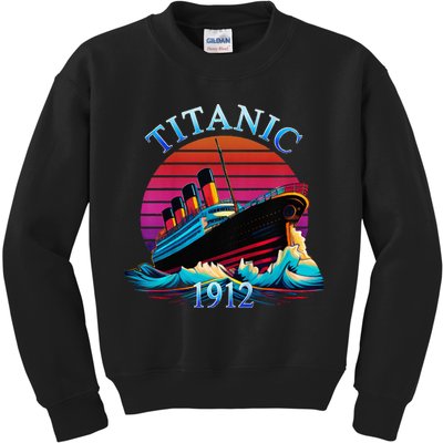 TITANIC 1912 HISTORY COMMEMORATIVE Kids Sweatshirt