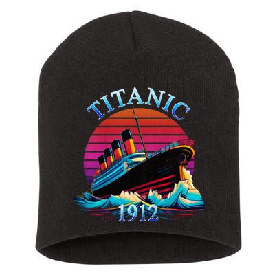 TITANIC 1912 HISTORY COMMEMORATIVE Short Acrylic Beanie