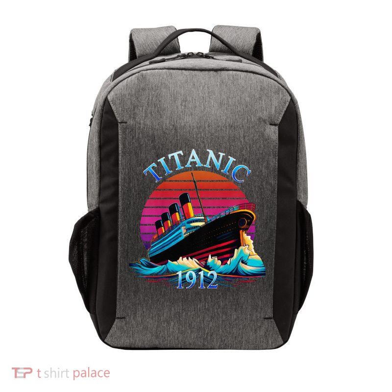 TITANIC 1912 HISTORY COMMEMORATIVE Vector Backpack