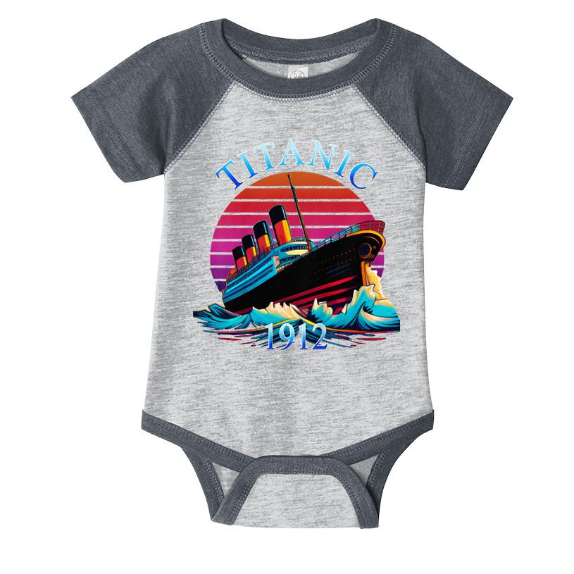 TITANIC 1912 HISTORY COMMEMORATIVE Infant Baby Jersey Bodysuit