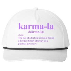 Karmala The Fate Of A Lifelong Criminal Karmala Snapback Five-Panel Rope Hat