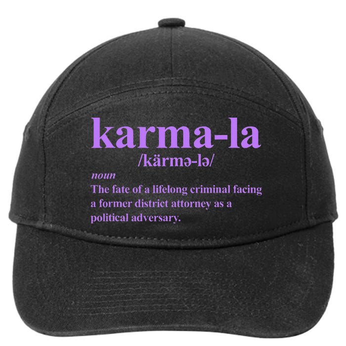 Karmala The Fate Of A Lifelong Criminal Karmala 7-Panel Snapback Hat