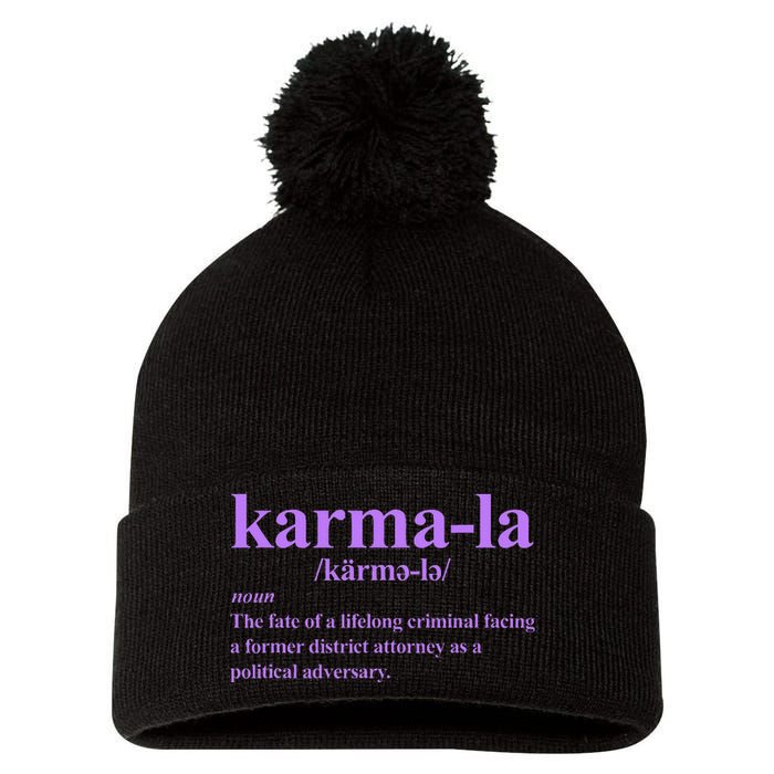 Karmala The Fate Of A Lifelong Criminal Karmala Pom Pom 12in Knit Beanie