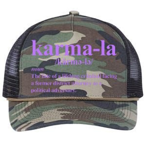 Karmala The Fate Of A Lifelong Criminal Karmala Retro Rope Trucker Hat Cap