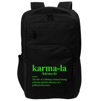 Karmala The Fate Of A Lifelong Criminal Karmala Impact Tech Backpack