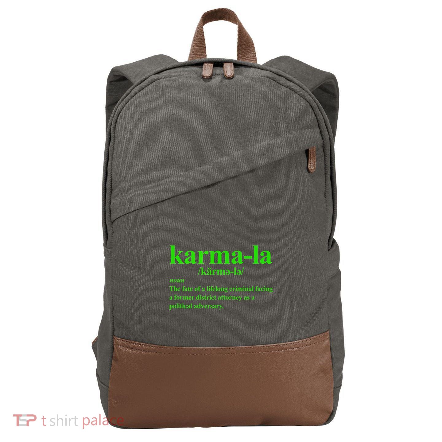 Karmala The Fate Of A Lifelong Criminal Karmala Cotton Canvas Backpack