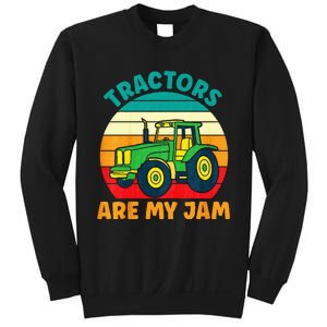 Kids Tractor Funny Boy Tractors Are My Jam Sweatshirt