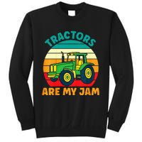 Kids Tractor Funny Boy Tractors Are My Jam Sweatshirt