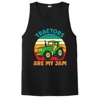 Kids Tractor Funny Boy Tractors Are My Jam PosiCharge Competitor Tank