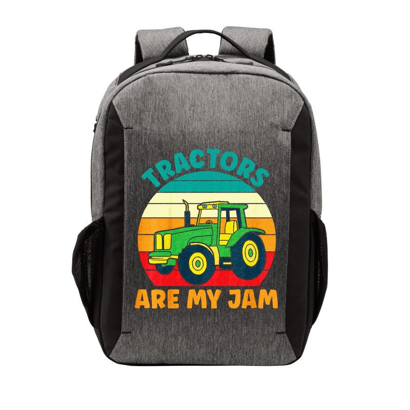 Kids Tractor Funny Boy Tractors Are My Jam Vector Backpack