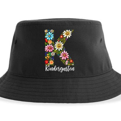 Kindergarten Teacher First Day Of School Back To School Sustainable Bucket Hat