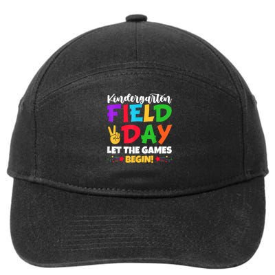 Kindergarten Teacher  Field Day 2025 Let The Games Begin 7-Panel Snapback Hat