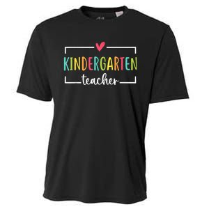 Kindergarten Teacher First Day Of School Welcome Back To School Cooling Performance Crew T-Shirt