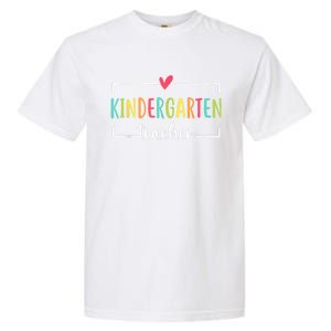 Kindergarten Teacher First Day Of School Welcome Back To School Garment-Dyed Heavyweight T-Shirt