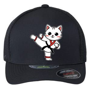 Karate Taekwondo Funny Cat Jiu Jitsu Women Girl Mma Flexfit Unipanel Trucker Cap