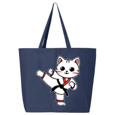 Karate Taekwondo Funny Cat Jiu Jitsu Women Girl Mma 25L Jumbo Tote