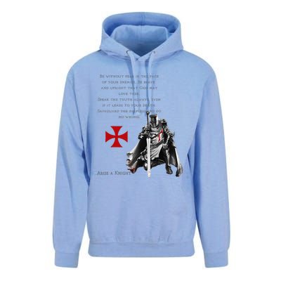 Knights Templar Faith In Jesus Christ Christian Faith & God Unisex Surf Hoodie