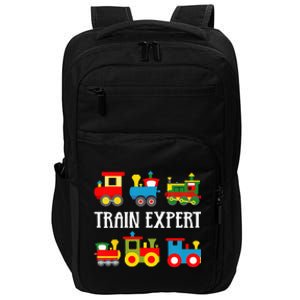 Kids Trains Funny Train Expert Kids Impact Tech Backpack