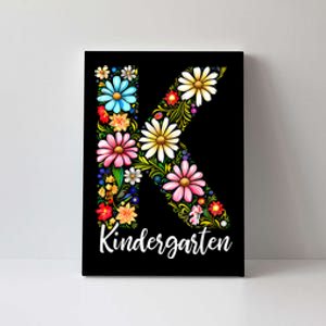 Kindergarten Teacher First Day Of School Back To School Canvas