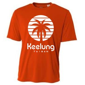 Keelung Taiwan Gift Cooling Performance Crew T-Shirt