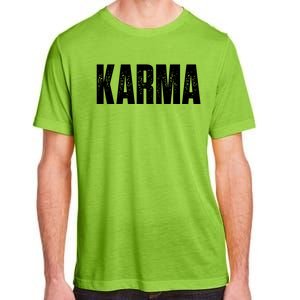 Karma Trending Graphic Tee Adult ChromaSoft Performance T-Shirt