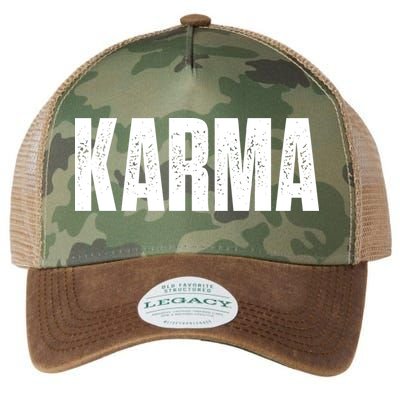 Karma Trending Graphic Tee Legacy Tie Dye Trucker Hat
