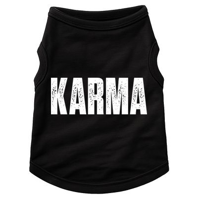 Karma Trending Graphic Tee Doggie Tank