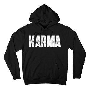 Karma Trending Graphic Tee Hoodie