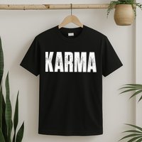 Karma Trending Graphic Tee T-Shirt