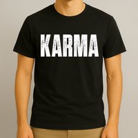 Karma Trending Graphic Tee T-Shirt