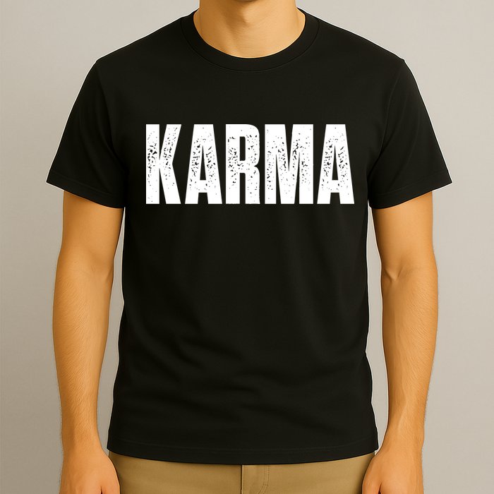 Karma Trending Graphic Tee T-Shirt