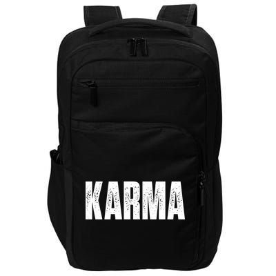 Karma Trending Graphic Tee Impact Tech Backpack