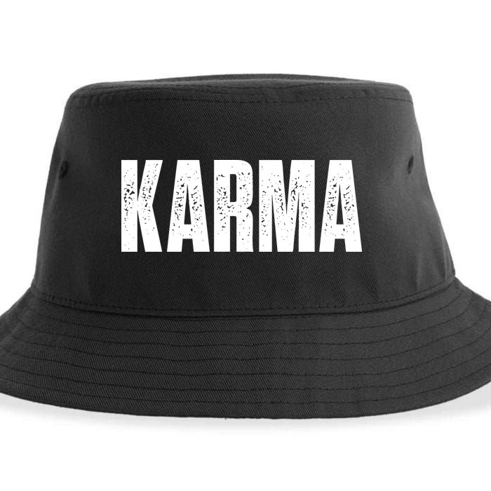 Karma Trending Graphic Tee Sustainable Bucket Hat