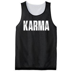 Karma Trending Graphic Tee Mesh Reversible Basketball Jersey Tank