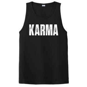 Karma Trending Graphic Tee PosiCharge Competitor Tank