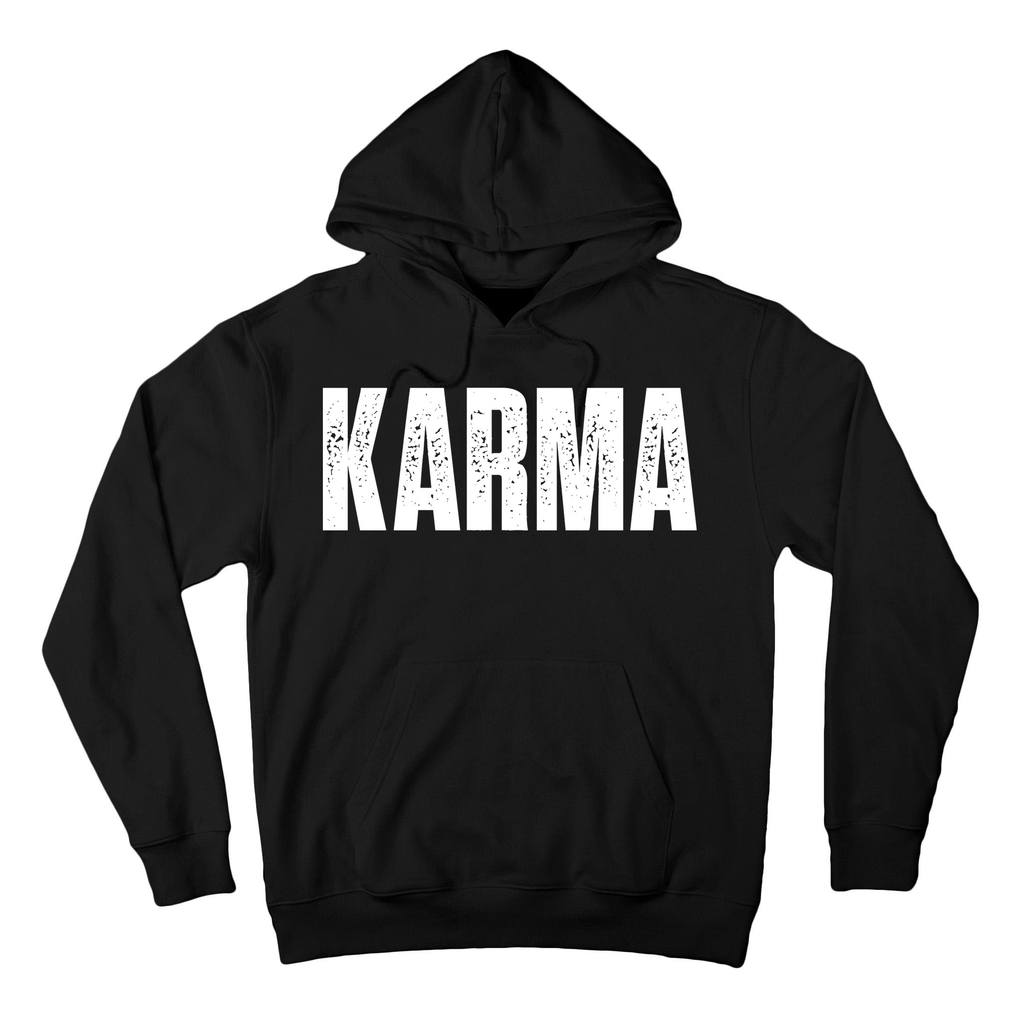 Karma Trending Graphic Tee Tall Hoodie