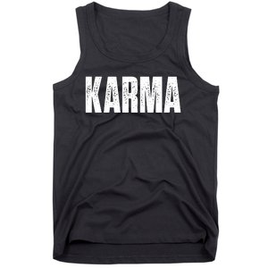 Karma Trending Graphic Tee Tank Top