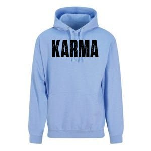 Karma Trending Graphic Tee Unisex Surf Hoodie