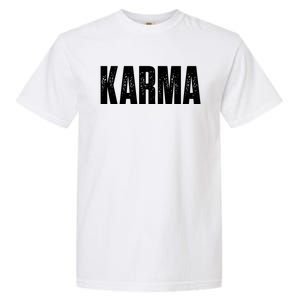 Karma Trending Graphic Tee Garment-Dyed Heavyweight T-Shirt