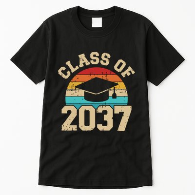Kindergarten To Graduation Class Of 2037 Grow With Me Tall T-Shirt
