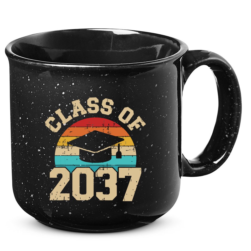 Kindergarten To Graduation Class Of 2037 Grow With Me 15oz Campfire Ceramic Mug