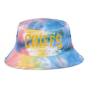 Karma The Guy On The Chief Era Tie Dye Newport Bucket Hat