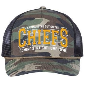 Karma The Guy On The Chief Era Retro Rope Trucker Hat Cap